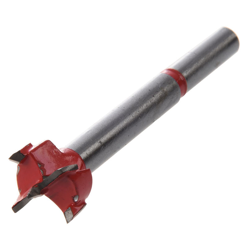 

Carbide Tip 17mm Dia Boring Bit Woodworking Drill Tool Red Silver Tone