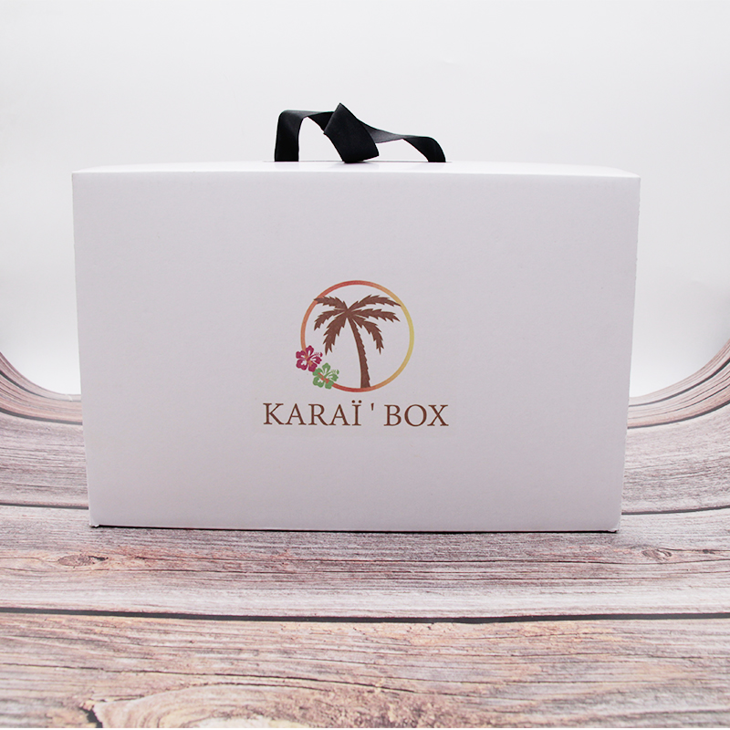 

Customized Portable Box High-End Shoe Box Hair Wig Packaging Environmental Protection Kraft Paper Gift Can Be Customized