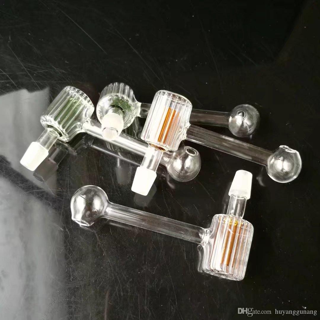 

Striped double-layer filter Â , Wholesale glass bongs, glass hookah, smoke pipe accessories