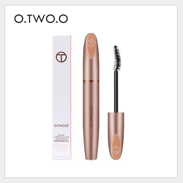 

O.TWO.O 4D Silk Fiber Eyelash Mascara Cosmetics Mascara Waterproof Ink Rimel For Eyelash Extension Curling Thick Eye Lashes, Black