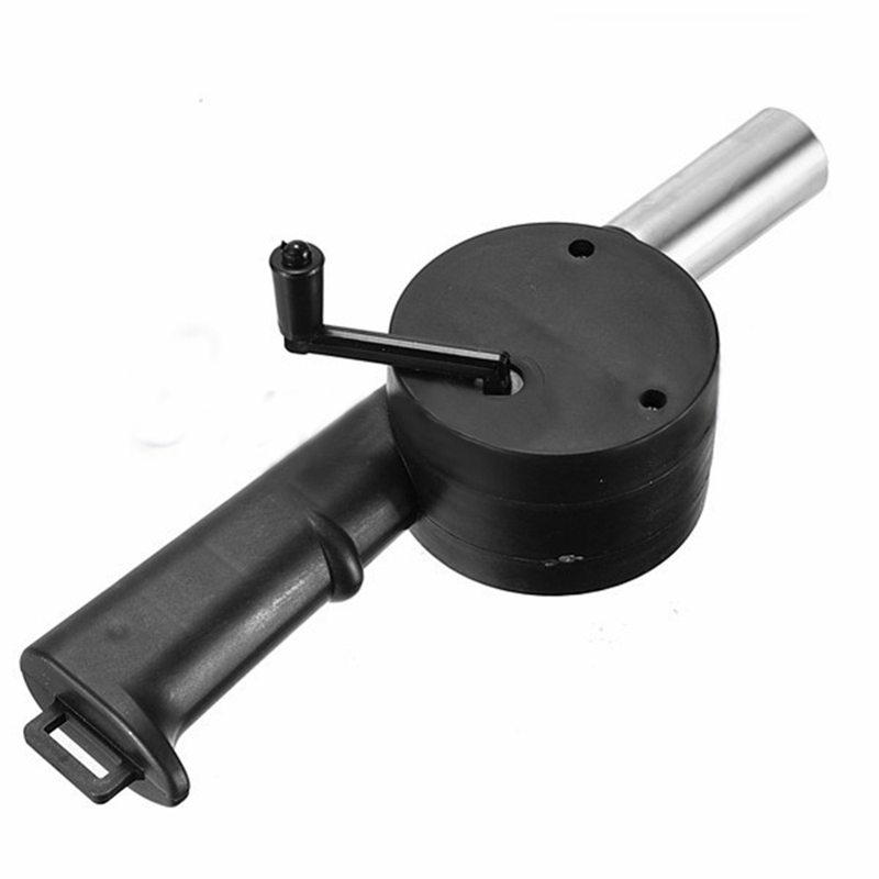

Manual Blower Outdoor Barbecue Fan Air Blower Grill Accessories High Quality Plastic & Stainless Steel BBQ Tools