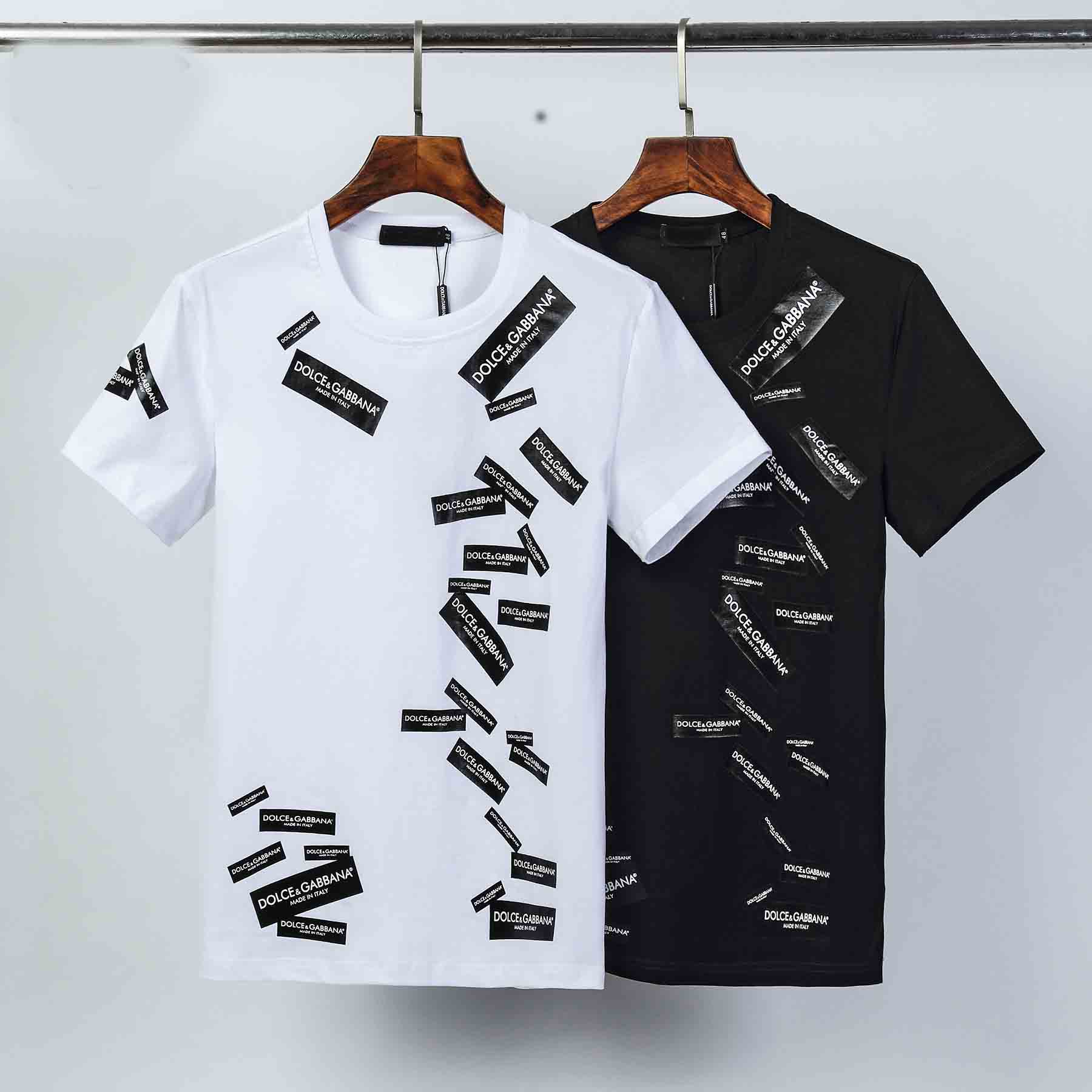 

Luxury High Quality Mens Geometric Printing Casual T-Shirt Fashion Summer T-shirt T-shirt Casual Men Women Ladies Street Short Sleeve Size M