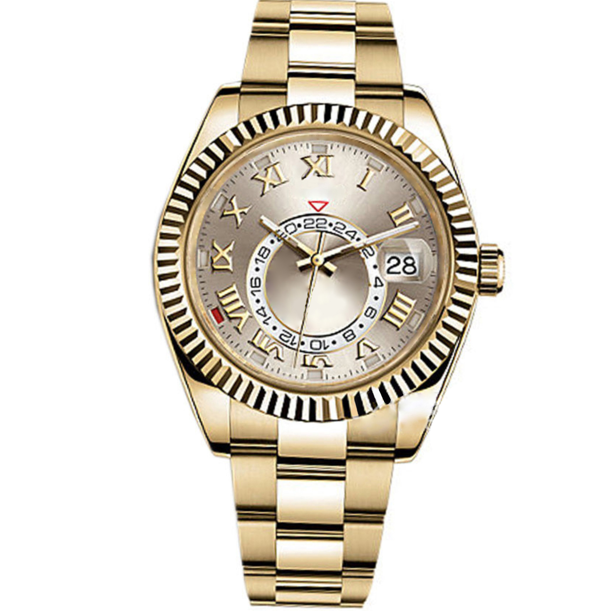 

Mens watch automatic mechanical calendar 42 mm sky men sports business classic dial waterproof diving watch, Screwdriver