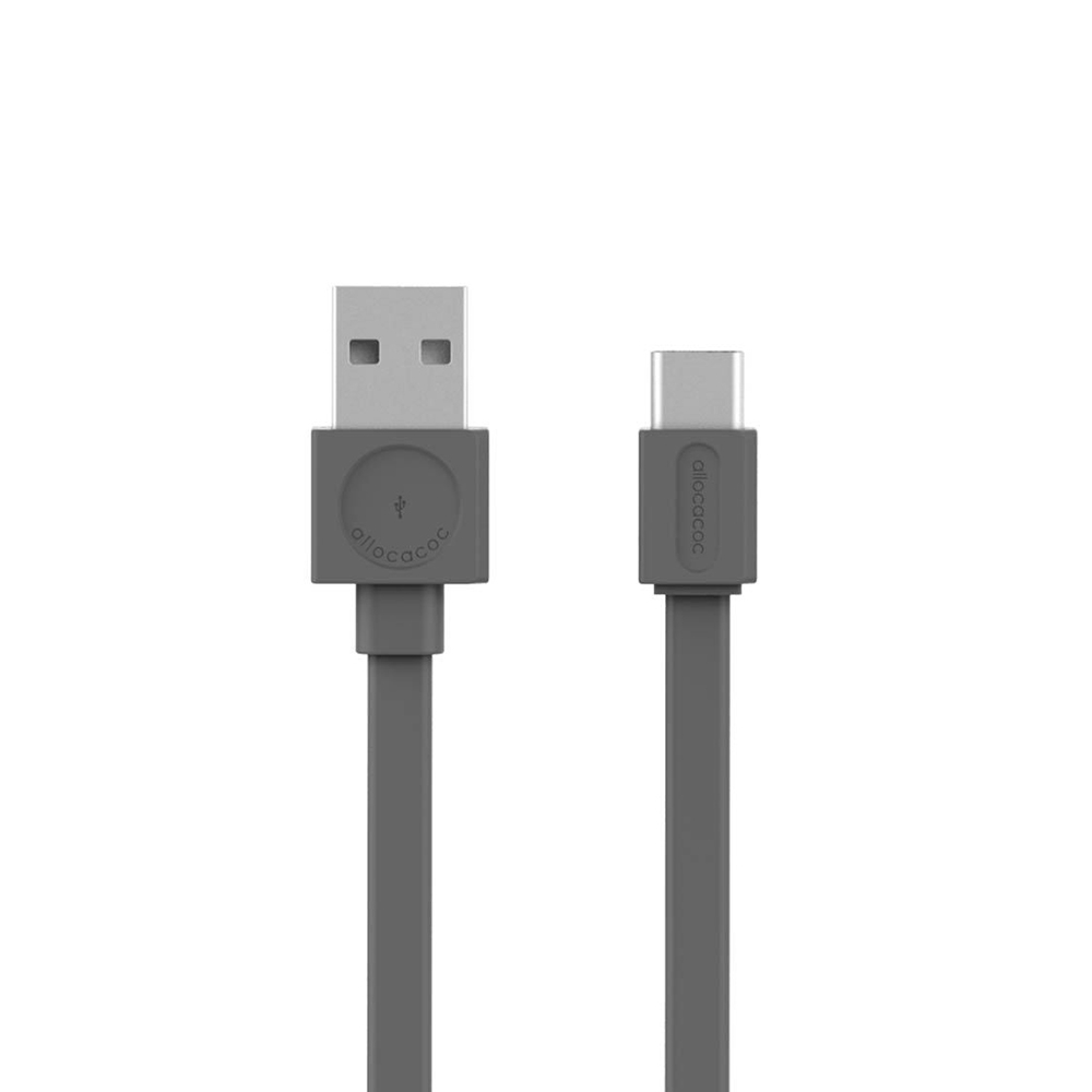 

Allocacoc 1.5m USB Type-C Cable Data Line, Gray