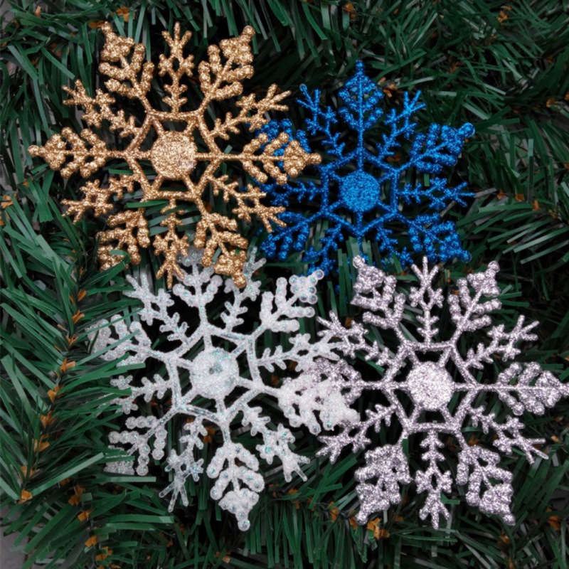 300pc Schneeflocke Weihnachtsbaum Snowflakes Hochzeit Weihnachten DIY Szene Deko