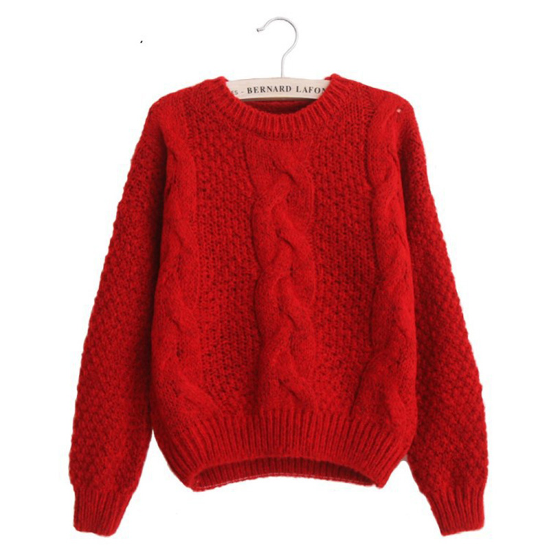 

Women Sweaters Warm Pullover and Jumpers Crewneck Mohair Pullover Twist Pull Jumpers Autumn 2020 Knitted Sweaters Christmas, Blue