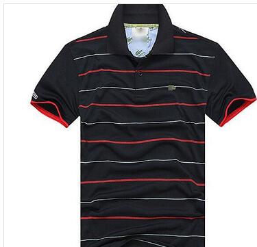 

2020 fashion Casual high quality Summer Stripe T-shirt lapel Polo Cotton Shirt Men Short Sleeve Sport Polo T-Shirt size S-3XL 07