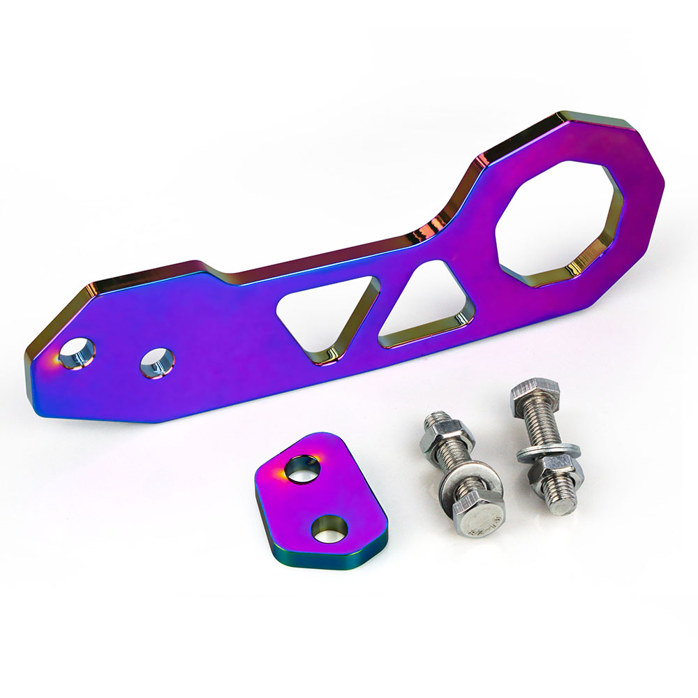 

US STOCK JDM Style Racing Rear Tow Hook Aluminum Alloy rear tow hook for honda civic WITHOUT LOGO RS-TH004