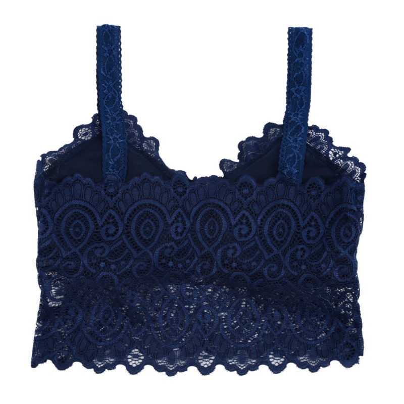 

Women Sexy Lingerie Lace Bra Backless Bralette Super Gathering Push Up Girls Bra Crop Top Women Seamless Wireless Padded Bras