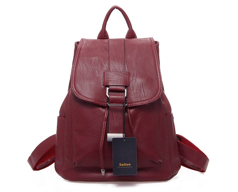 medium size leather backpacks