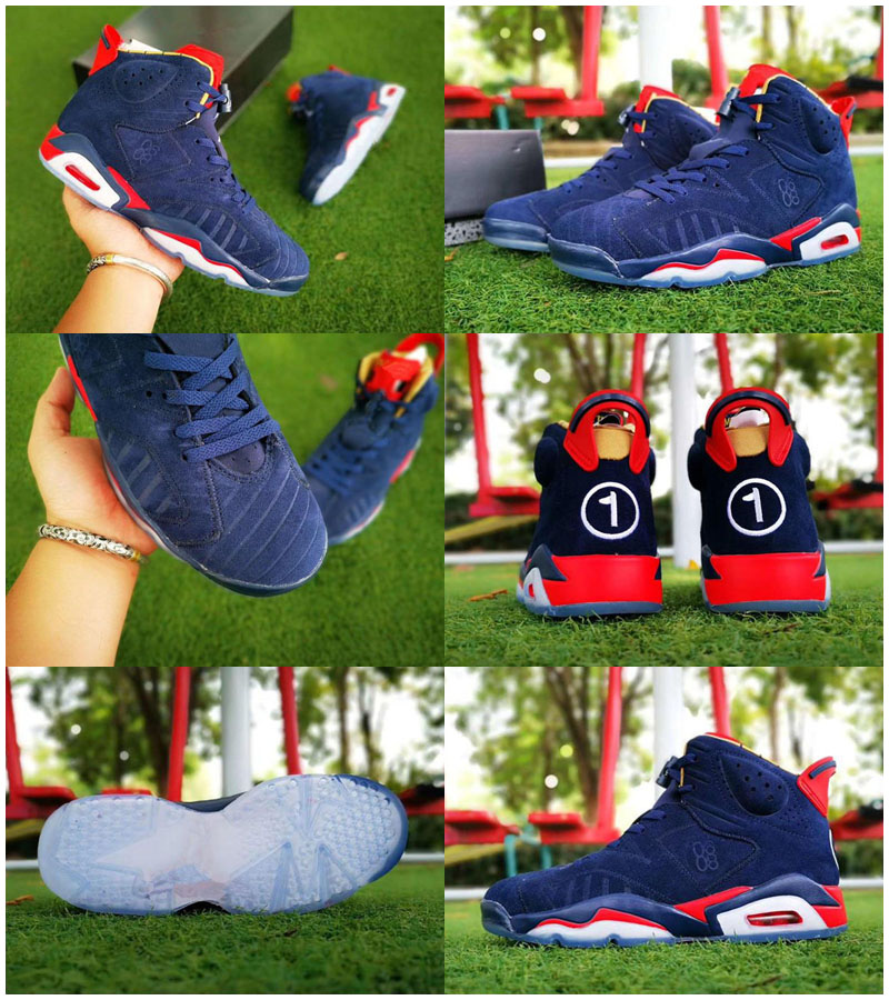 

Jumpman VI 6 Doernbecher DB Sports Basketball Shoes for Blue Red ICE 6s Designer Sneakers Mens Shoes, As shown 1