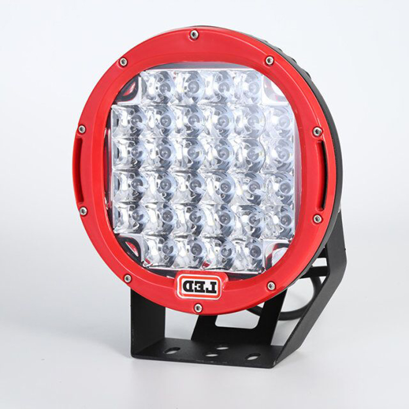 

LED Pods Light Bar 9inch Round 185W 15000Lm Waterproof Spot Beam Work Light Off Road Lights Driving for Truck Wrangle