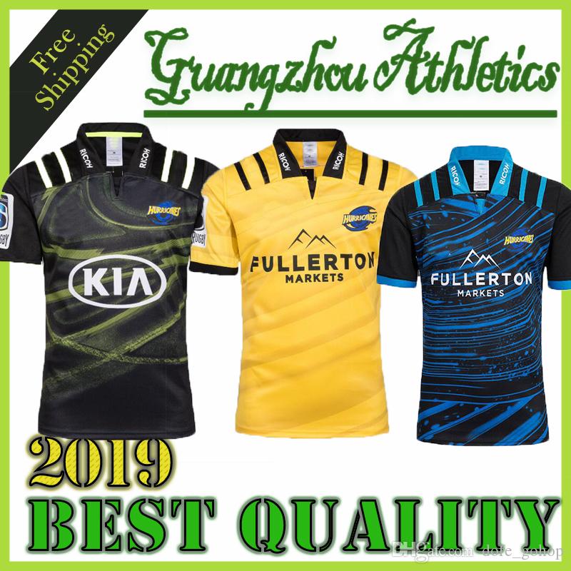 

2019 2020 Hurricanes Super Rugby Home Training Jersey NRL National Rugby League nrl Jersey shirt New Zealand Hurricane shirts, White