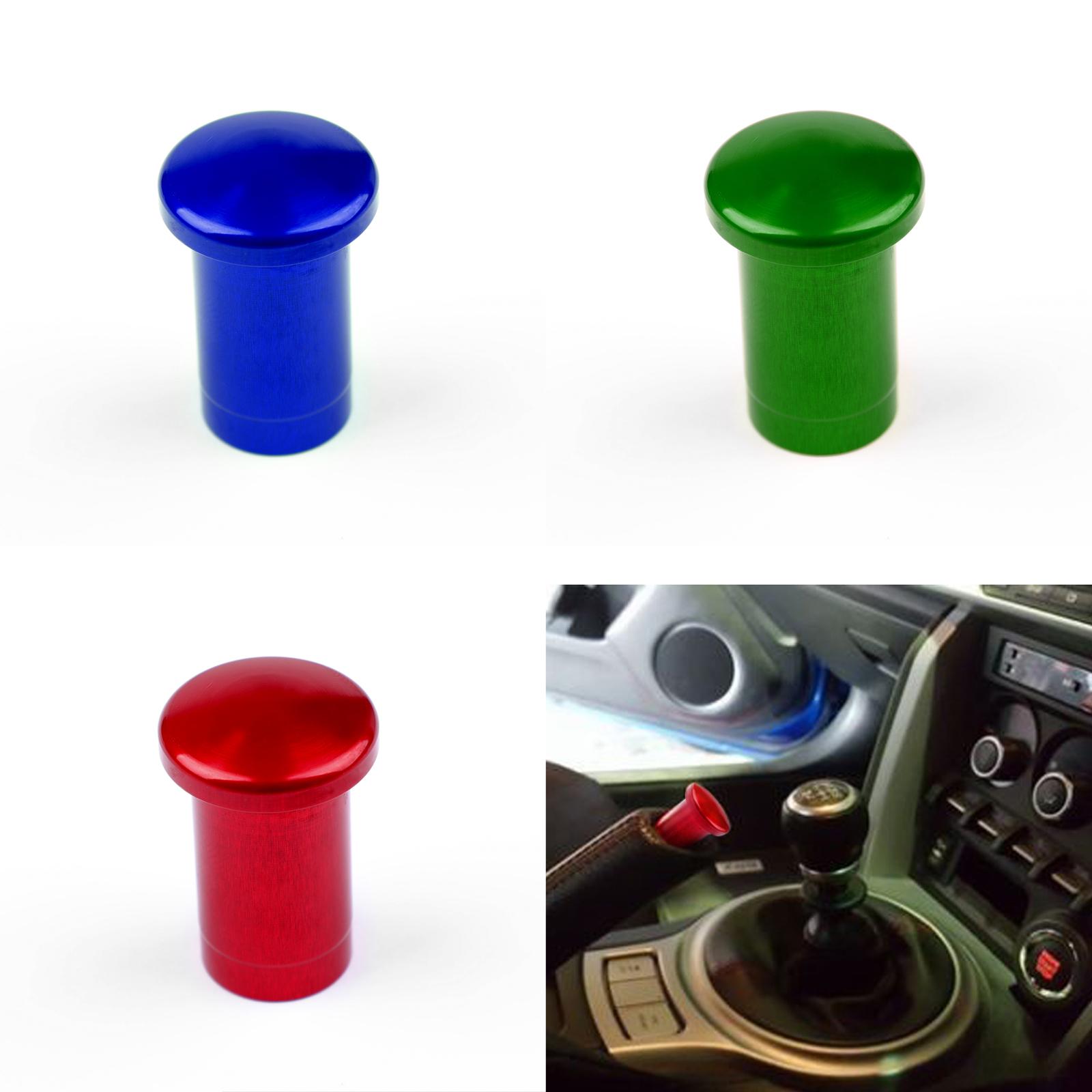 JDM Universal E-Brake Handle Drift Spin Turn Knob Lever Lock Button Blue