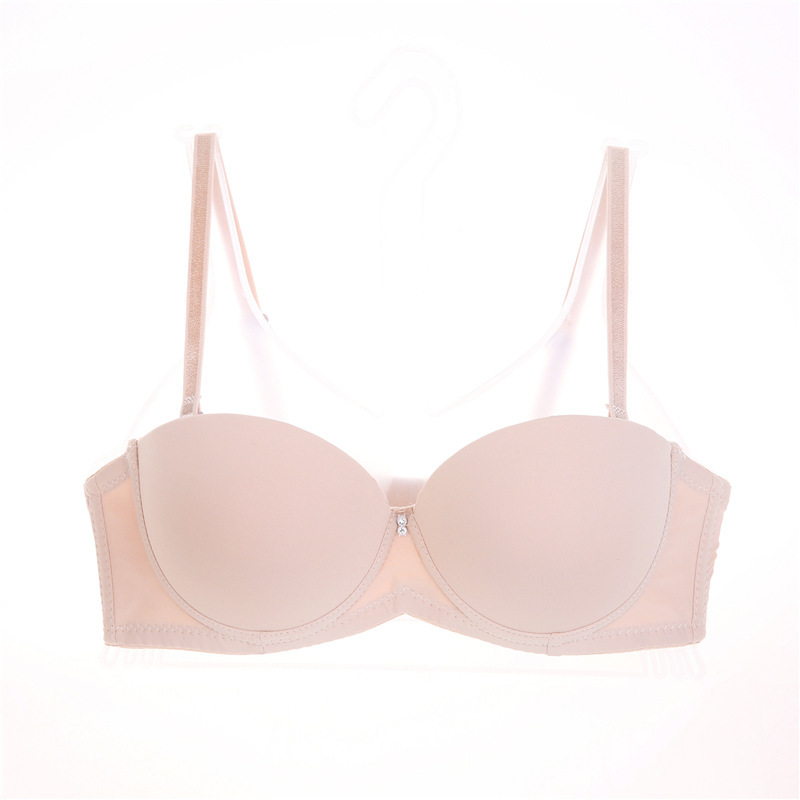 

Fashion Sexy Bra Thickened Half Cup Soft push up Bra party dress gathered push up lingerie women