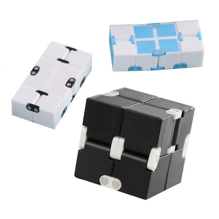 

Infinity Cube Mini Fidget Cube Toys Kids Magic Cube Blocks Adults Finger Anxiety Toy Stress Relief Decompression Funny Toys Best Gifts B4816