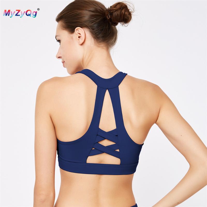 

Women Sports Bras Underwear Vest Yoga Bra Running Bra Gym Fitness Tank Ladies Shockproof Beauty Back Workout Tops, Black