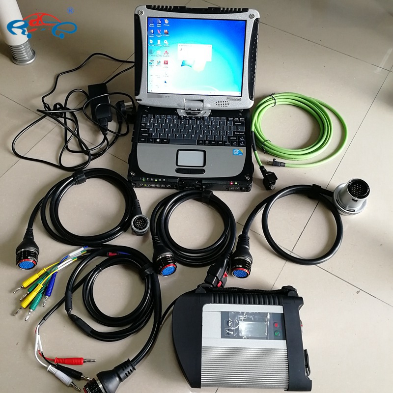 

Auto Diagnostic Tool MB STAR C4 with 360Gb SSD V06.2021 Soft-ware Vediamo & DTS CF19 used Laptop Xentry SD Connect Ready To Use