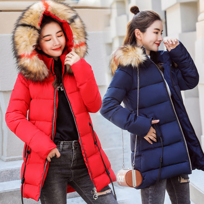 

Wholesale fashion winter new women's long section slim down jacket coat size -3XL, Army green