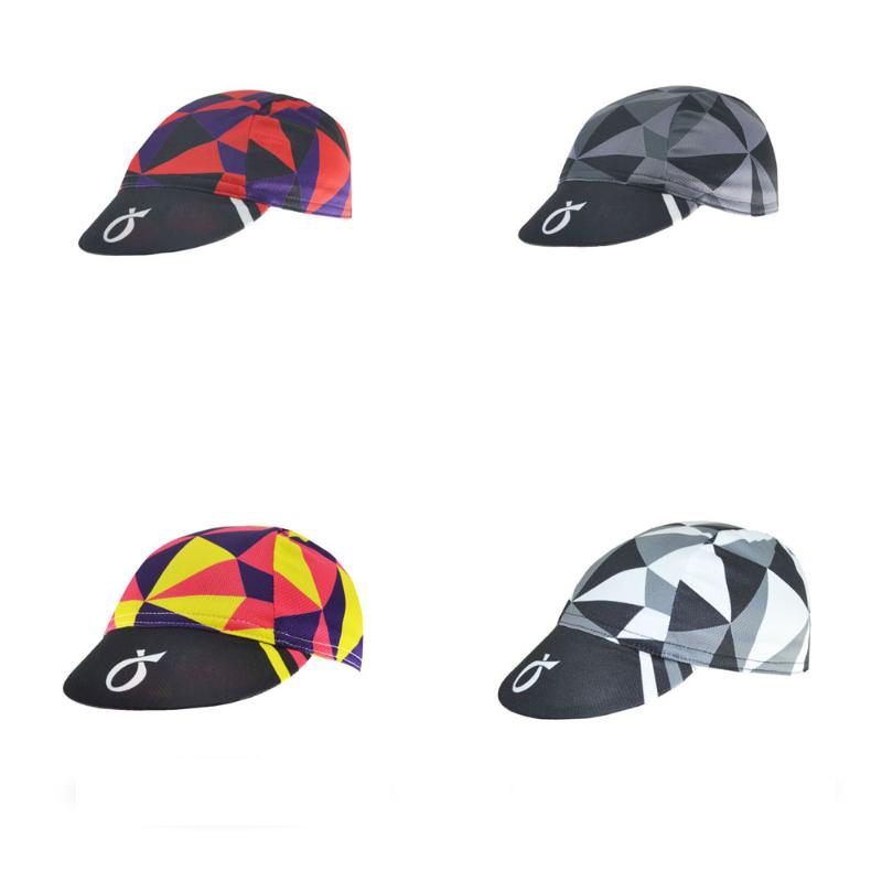 

Cycling Caps Hat Quality Outdoor Bicycle Cap MTB Bicycle Team Helmet inside Cap Multicolor Free Size Riding men and women, White