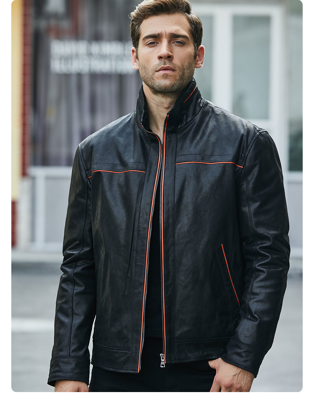 pig leather jacket