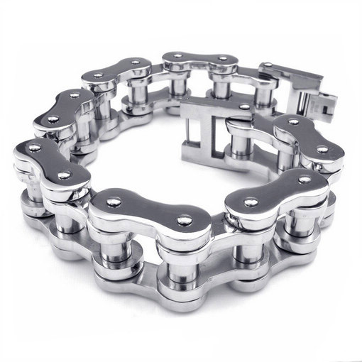 

Titanium steel stainless steel bicycle Bracelet men's jewelry s0078