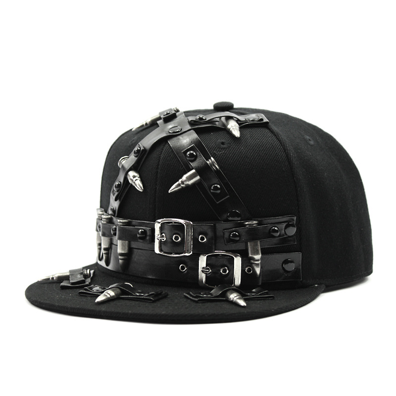 

Spring and summer men and women personality metal copper lock belt buckle cap European and American punk style hip-hop hip-hop