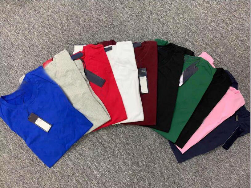 Classic 100% coton mens t-shirt col rond solide homme t-shirt couleur tees nouveau en tête manches courtes cru t-shirt d'été T-shirt casual M-2XL