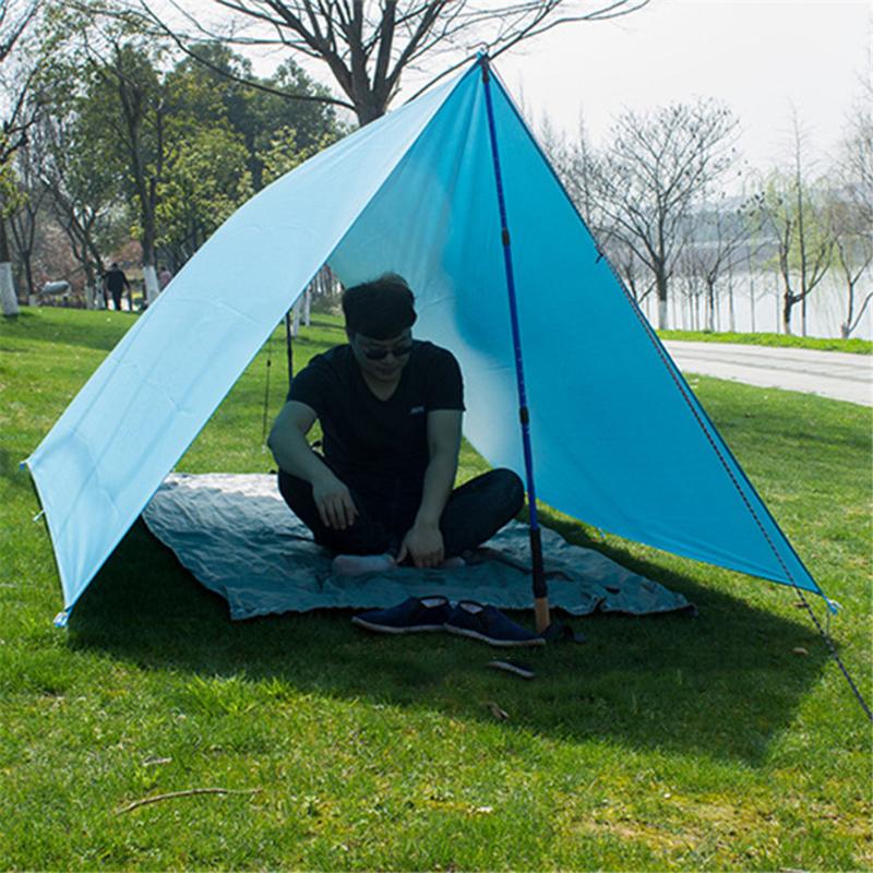 

New Outdoor Durable Shade Awning Multifunction Tent Cloth Outdoors Camping Mat Drop Shipping