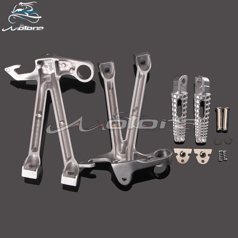 

Rear Footpegs Foot Pegs Footrest Pedals Bracket For GSXR1000 GSX1000R GSX-R1000 K7 2007-2008 07 08