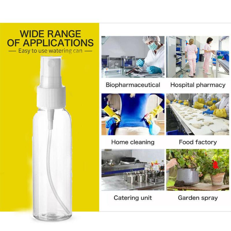 

60ml Disinfection Liquid Spray Bottle Spray Pot Portable Bottle Empty Atomizer Makeup Perfume Glass G25