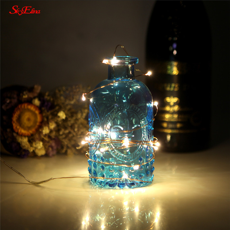 

2/5/10M String Lights Decoration Fairy Light Holiday Light Copper Wire Lamp Indoor Outdoor Christmas Wedding Decoration 5z