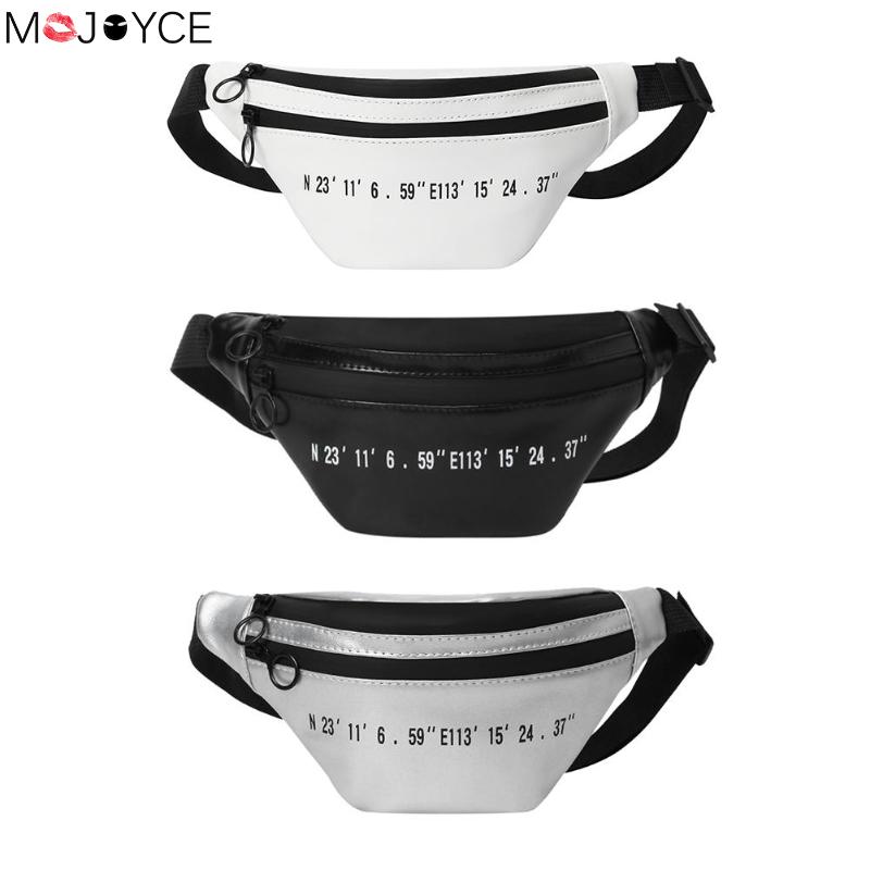 

Casual Ladies Waist Bags Chest Packs PU Leather Shoulder Bag Female Belt Pack Travel Money Phone Hip Fanny Pouch Portable Pocket, Sky blue