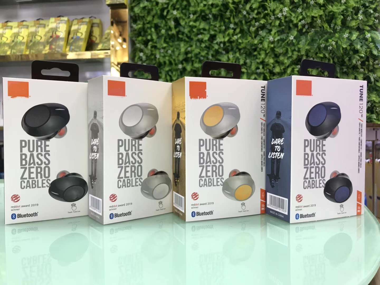 

2020 New Arrived Wireless Earphones T120 True Bluetooth Headphones With Touch Control 4color In Stock Headphone Wireless Drop Shipping, Black