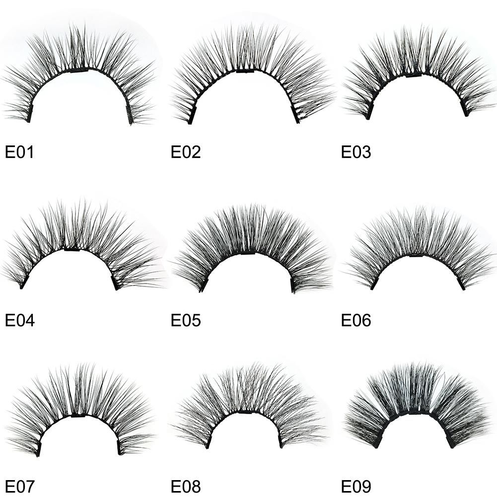 

1pc Magnetic Liquid Eyeliner With A Three-magnetic 1 Pair False Eyelashes Waterproof Make Up Tool For Eyes Cosmetic For Women