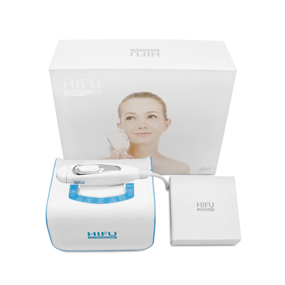 2025 Nouvelle arrivée 2 en 1 machine HIFU avec 2 cartouches pour le visage et les yeux de la peau anti-âge soulevant Hifu
