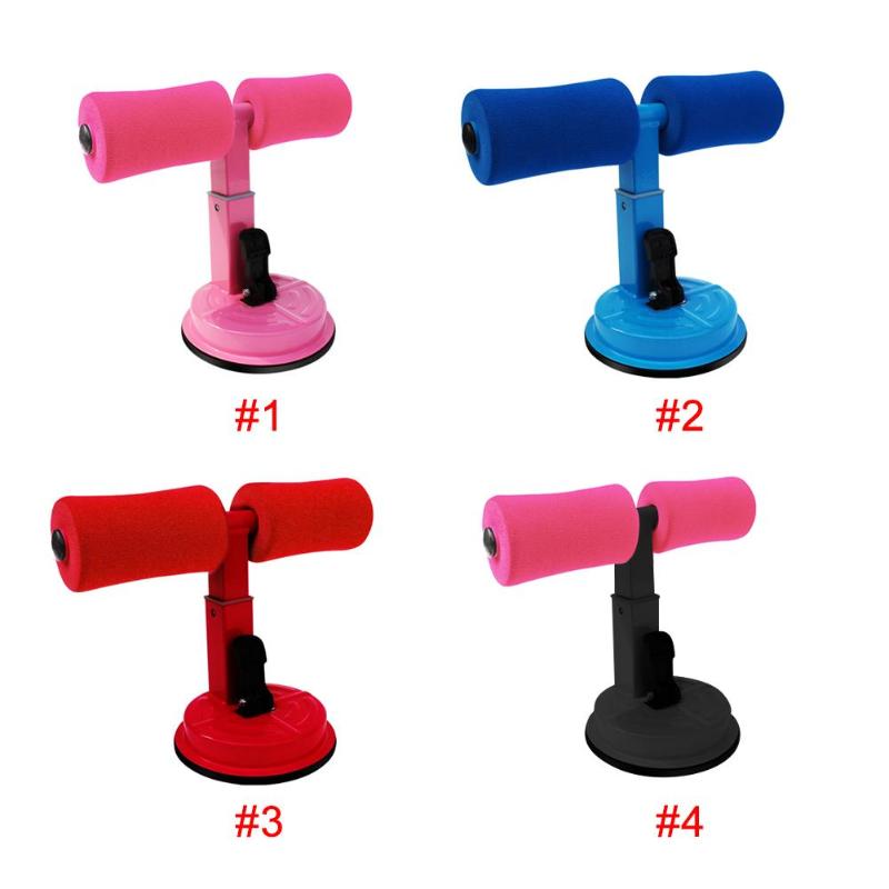 

Suction Sit-ups Assistant Device Home Fitness Healthy Abdomen Lose Weight Gym Workout Exercise Adjustable Body Equipment, Pink