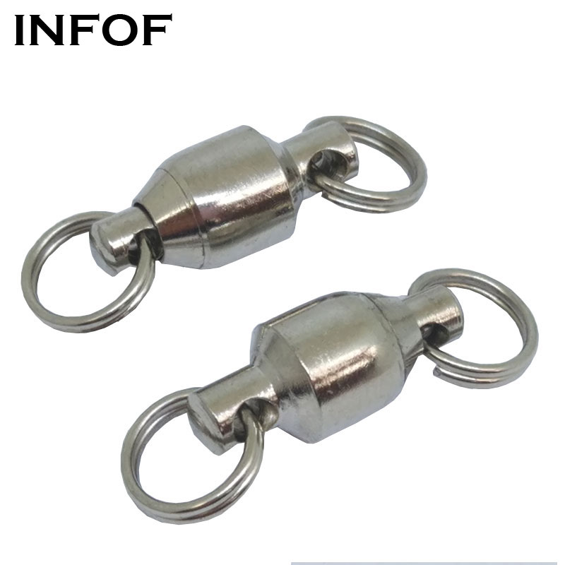 Lote De Plata Anillo de resorte de gancho abierto o anillo Mosquetón Redondo Snap Clip 25 mm 1-1000PCS