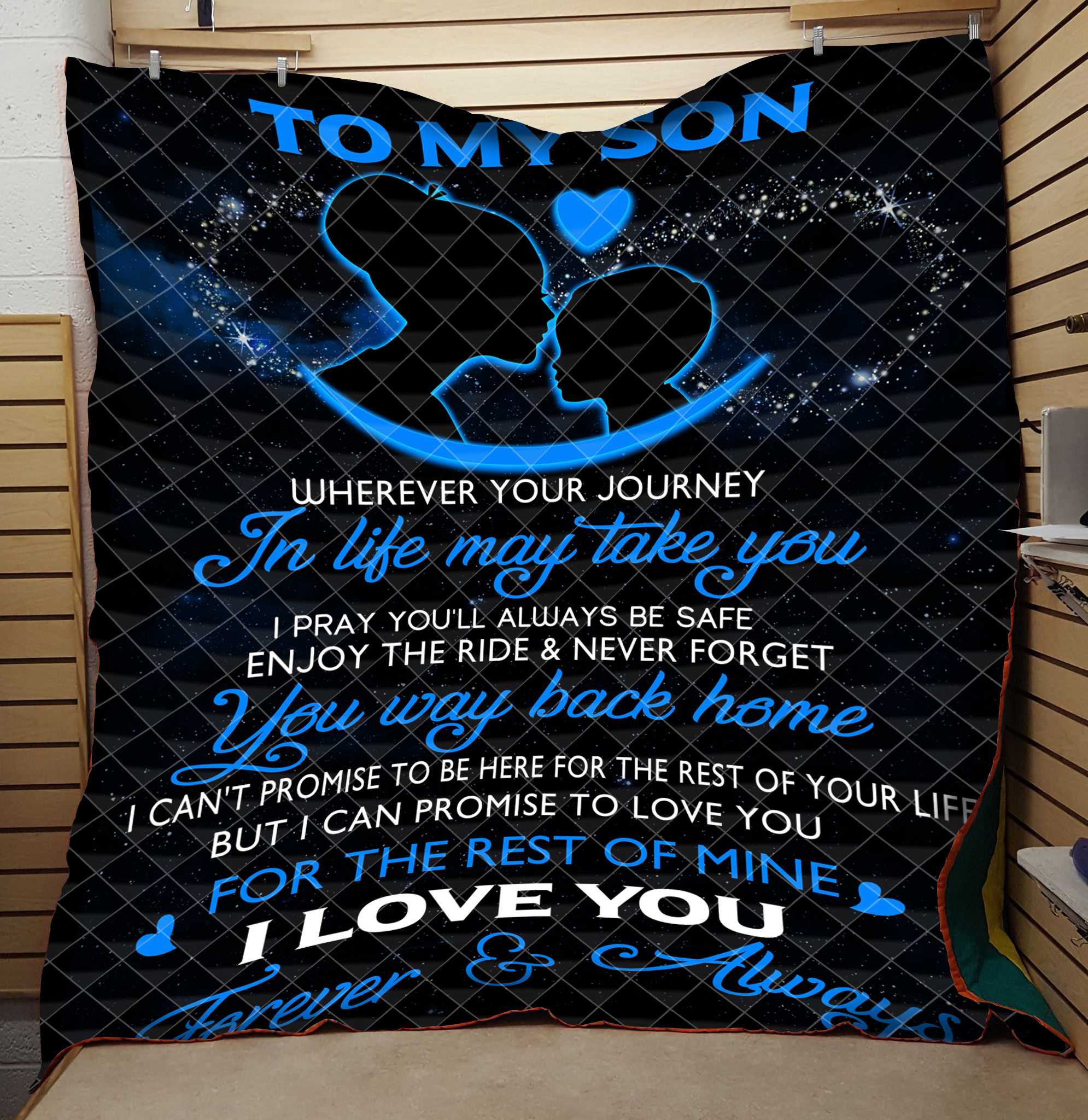 

To My Son Lion Quilt Printed By 3d Digital Printing And Cotton Summer Cool Quilt Air Conditioner Washed By Water Factory, As pic