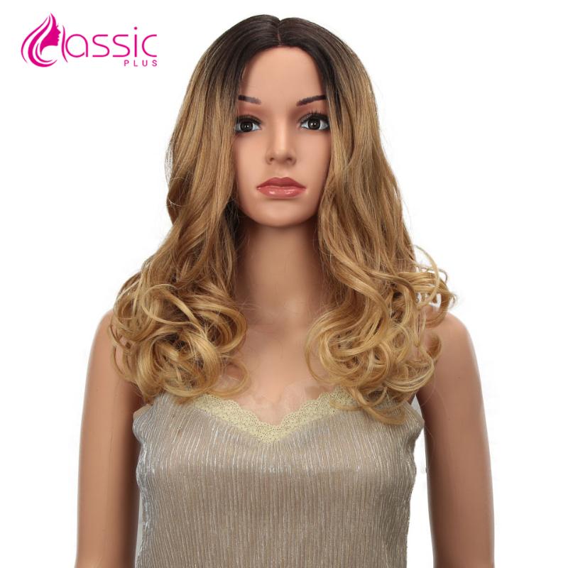 

Classic Plus Synthetic Lace Front Wig 20 Inch Ombre Blond Green Wigs For Black Women Heat Resistant Fashion on INS Natural, Tat6-27-24e