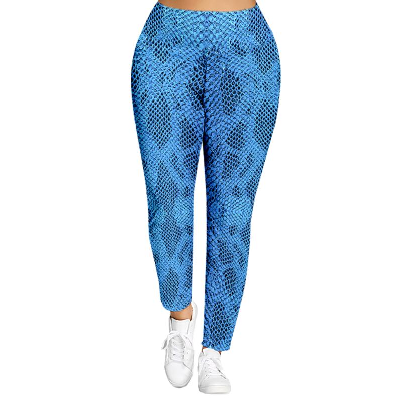 

Wipalo ~5XL Women Plus Size 3D Print Leopard Leggings Sexy Elastic Shaping Pants Push Up Trousers Skinny Casual Leggings New, Jade green