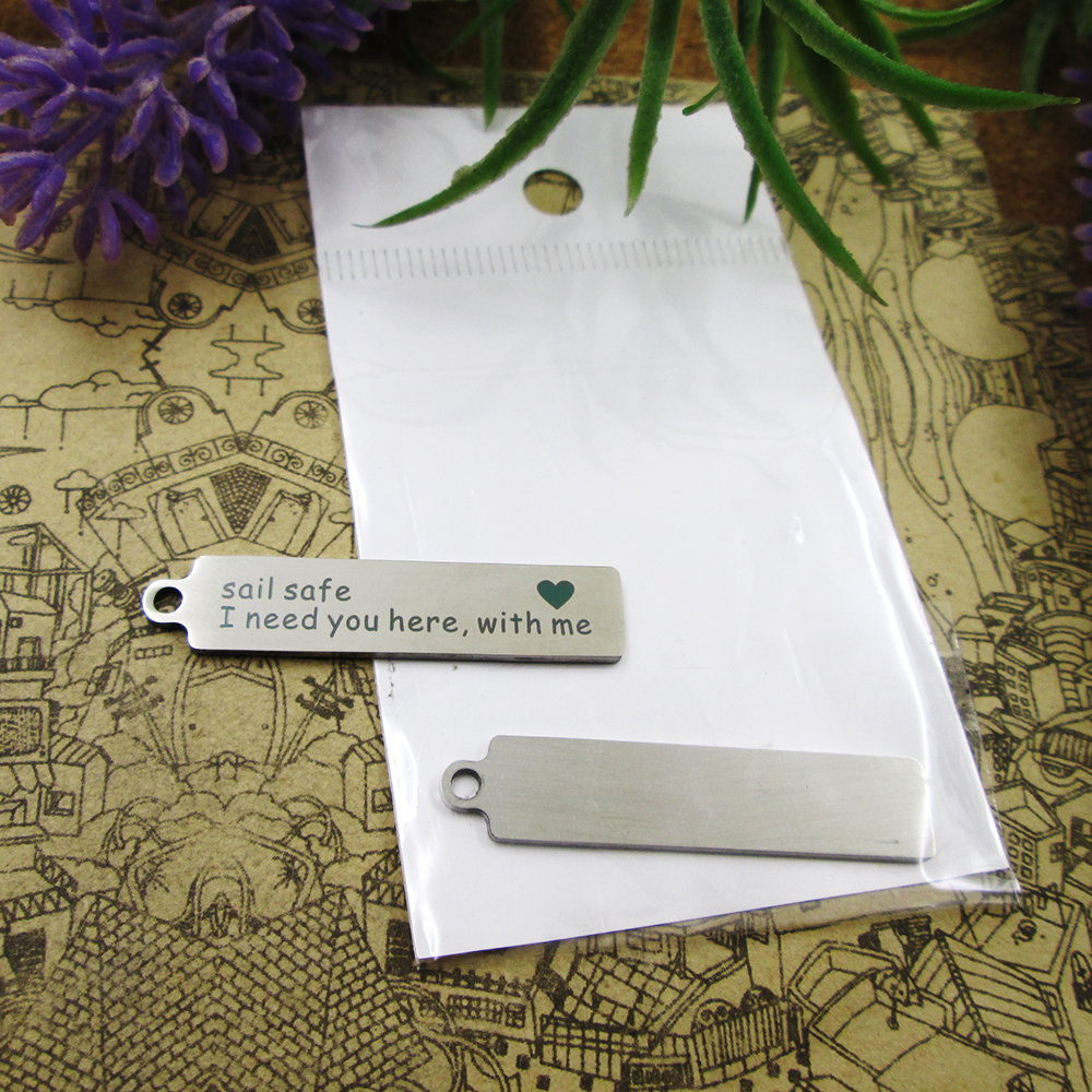 

40pcs--"sail safe I need you here.with me"stainless steel charms more style for choosing DIY Charms pendants for necklace