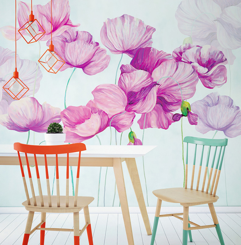 Distribuidores De Descuento Mural De Tulipanes Mural De Tulipanes 2020 En Venta En Dhgate Com