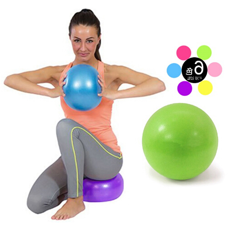 

Yoga Balls 25cm Ball Exercise Gymnastic Fitness Pilates Gym Core Indoor Training, Red