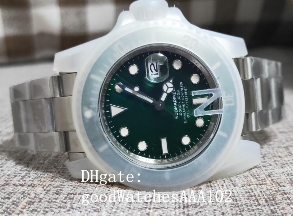 

Classic SeriesMens Watch 116610LV 116619LB 116610LN 40MM Ceramic Bezel V7 2813 Movement Automatic Mens Watches Fashion Wristwatche, Green