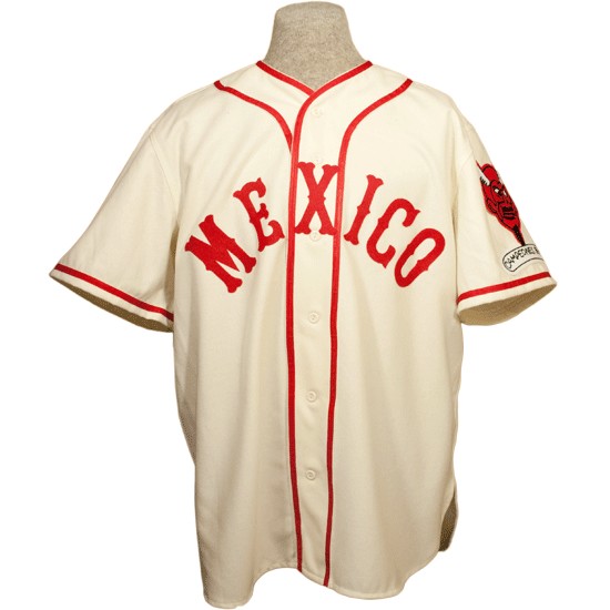 

Mexico City Red Devils 1957 Home Jersey 100% Stitched Embroidery Vintage Baseball Jerseys Custom Any Name Any Number Free Shipping, 1 white