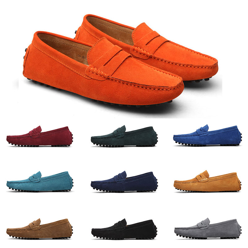 

2020 Large size 38-49 new men's leather men's shoes overshoes British casual shoes free shipping Espadrilles twenty-three, #07