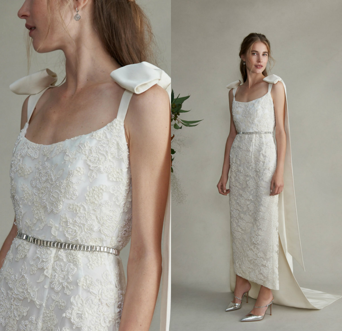 

2019 Elegant Boho Wedding Dresses With Wrap Square Neck Lace Beads A Line Appliqued Beach Wedding Dress Sweep Train Bohemian Bridal Gowns, Red