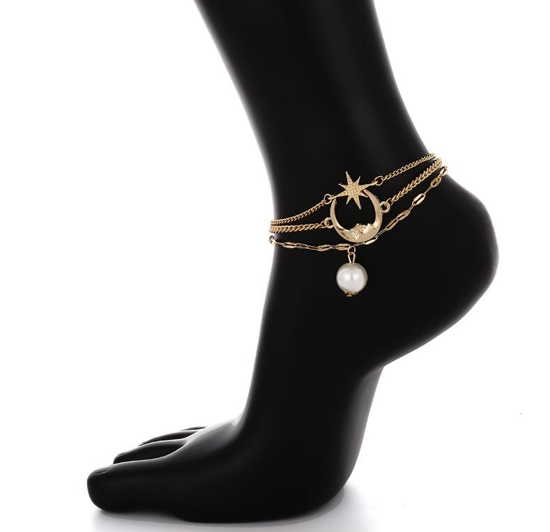 CNNIK 4 Pezzi Caviglia Catene Braccialetti Regolabile da Spiaggia Cavigliera Piedi Gioielli Set Cavigliere per le Donna Signora Ragazze Sandali Boemia Cavigliera a Piedi Nudi CNNIK 4 Pezzi Caviglia Catene Braccialetti Regolabile da Spiaggia Cavigliera Piedi Gioielli Set Cavigliere per le Donna Signora Ragazze Sandali Boemia Cavigliera a Piedi Nudi