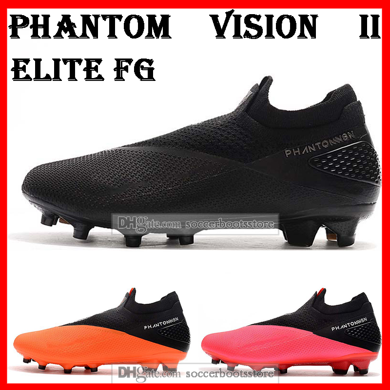 Nike Phantom Vision Academy DF FG MG Black Volt .